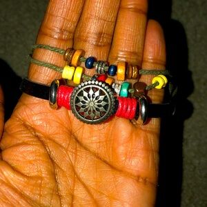 💎3/$10 Bohemian Multicolor faux leather Bracelet